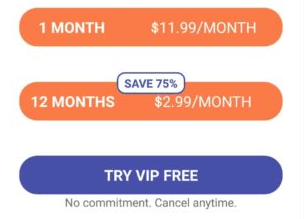 Turbo VPN pricing